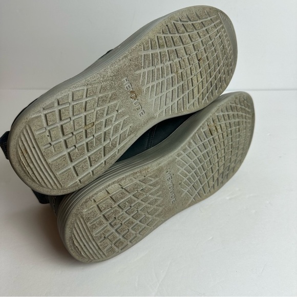 Hey Dude Jo Men’s Size 9 Shoes or EU 42 Chukka Boots Navy Dark Gray Grey - Picture 10 of 11